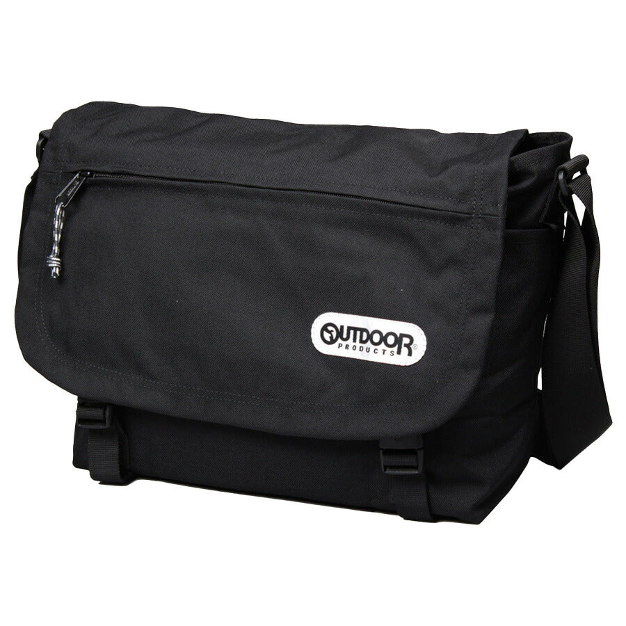 【OUTDOOR PRODUCTS】62031 フラップショルダーバッグ 斜め掛け かばん カバン 鞄 バッグ シンプル アウトドアプロダクツ ブラック グレー ベージュ ワイン グリーン ネイビー 使いやすい かわいい おしゃれ 普段使い 大容量 ユニセックス