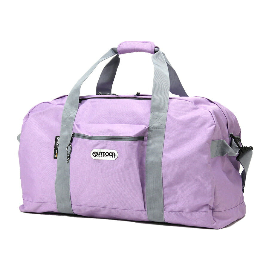 【OUTDOOR PRODUCTS】62326 ボストンバッグL 2WAY 斜めがけ 手持ち かばん カバン 鞄 バッグ シンプル アウトドアプロダクツ ブラック グレー ネイビー ラベンダー 修学旅行 旅行 使いやすい かわいい おしゃれ 普段使い 大容量