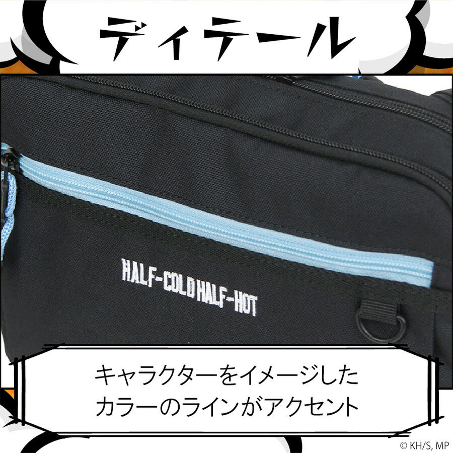 【クリックポスト/時間指定不可】【outdoor products】ha01 僕のヒーローアカデミア 缶バッチ付きショルダー 緑谷出久 爆豪勝己 轟焦凍 死柄木弔 ヒロアカ