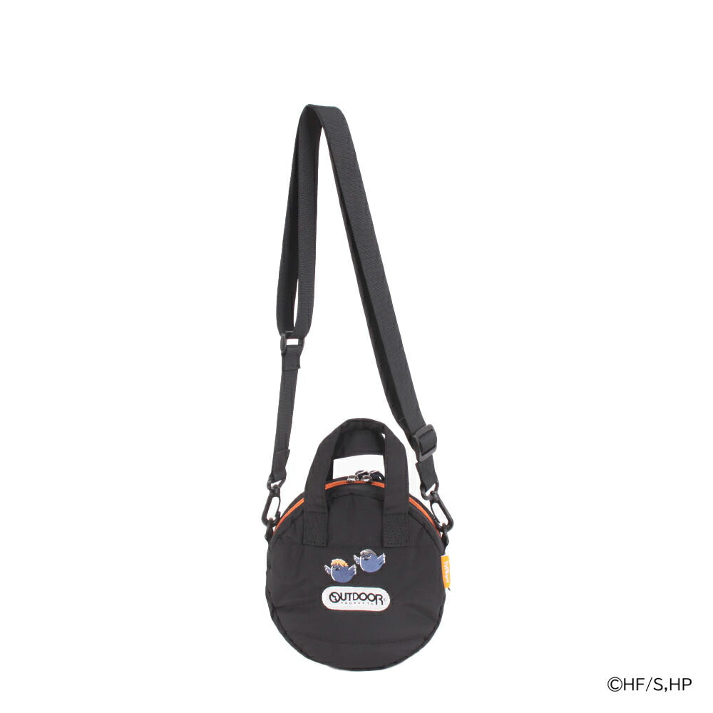 【OUTDOOR PRODUCTS】ODHQ40 ハイキュー ボンディングラウンドショルダー アウトドアプロダクツ 烏野高校/ブラック 音駒高校/レッド 稲荷崎高校/アイボリー 使いやすい 普段使い 日常 ユニセックス コラボ キャラクター