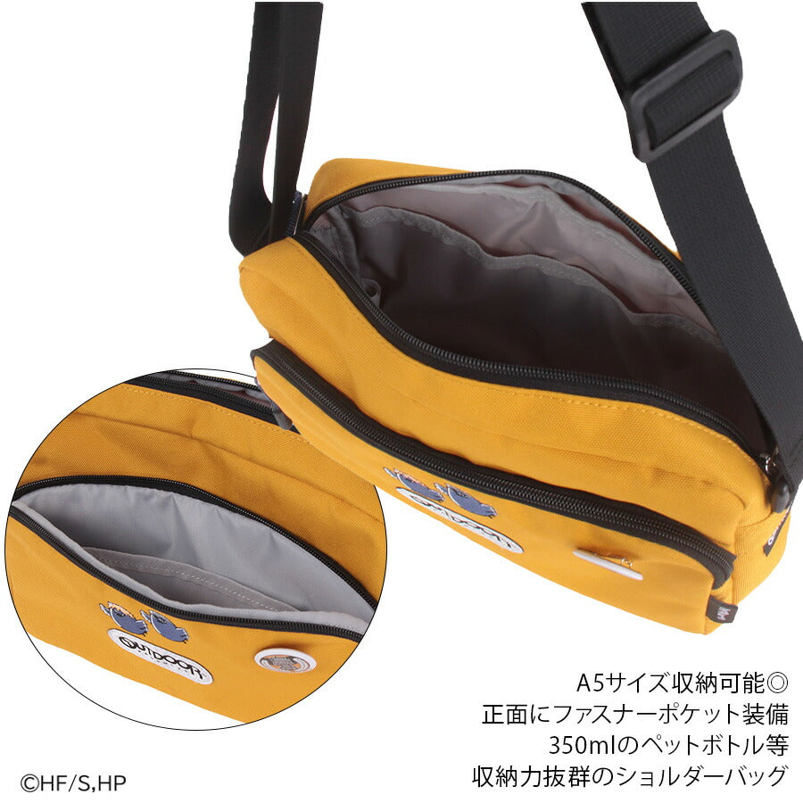 【クリックポスト/時間指定不可】【OUTDOOR PRODUCTS】hq07 ハイキュー ショルダーバッグ ODHQ03 斜め掛け キャラクター アニメ ユニセックス ギフト ブラック