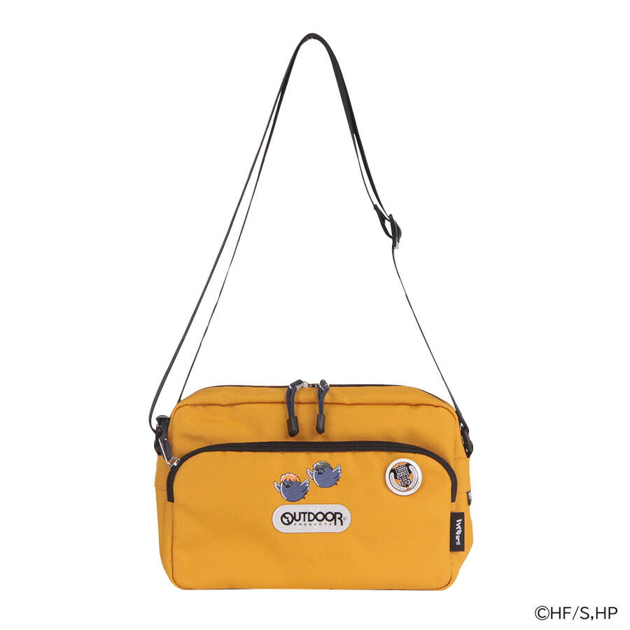 【クリックポスト/時間指定不可】【OUTDOOR PRODUCTS】hq07 ハイキュー ショルダーバッグ ODHQ03 斜め掛け キャラクター アニメ ユニセックス ギフト ブラック