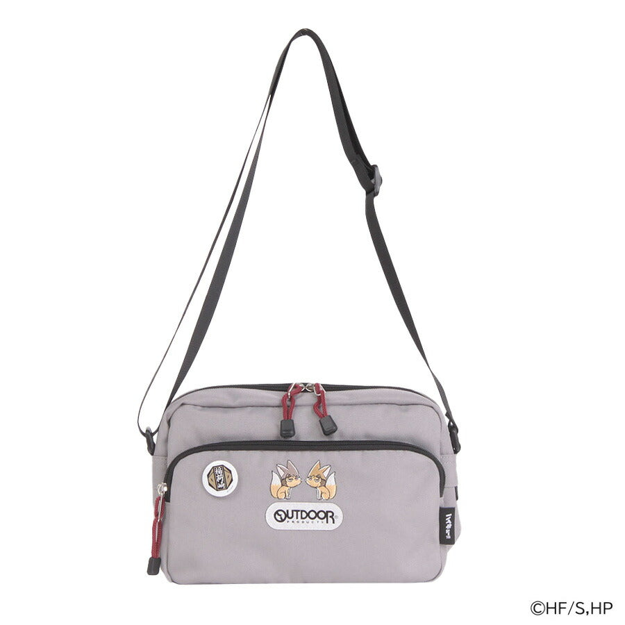 【クリックポスト/時間指定不可】【OUTDOOR PRODUCTS】hq07 ハイキュー ショルダーバッグ ODHQ03 斜め掛け キャラクター アニメ ユニセックス ギフト ブラック