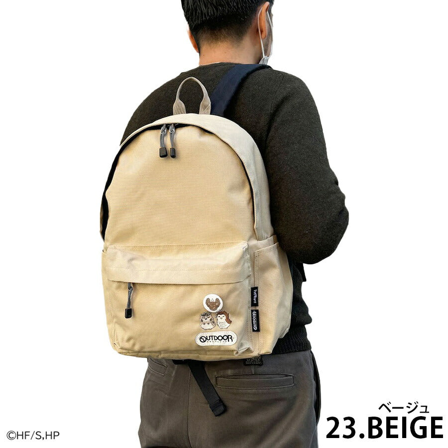 【OUTDOOR PRODUCTS】リュック 大容量 hq08 ハイキュー ODHQ04 リュックサック バックパック キャラクター アニメ ユニセックス ギフト ブラック
