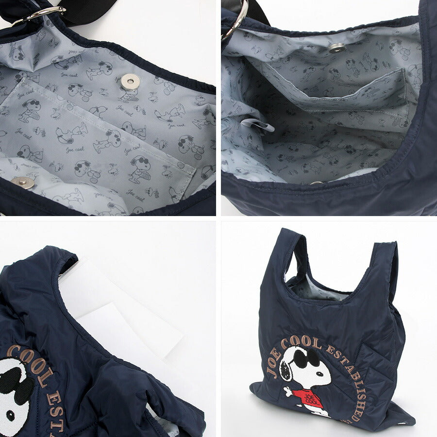 【OUTDOOR PRODUCTS】ODB021 ピーナッツ 2WAYショルダーバッグ レディース かばん 鞄 カバン バッグ アウトドアプロダクツ ブラック ベージュ カーキ ネイビー スヌーピー コラボ 使いやすい 普段使い おしゃれ かわいい