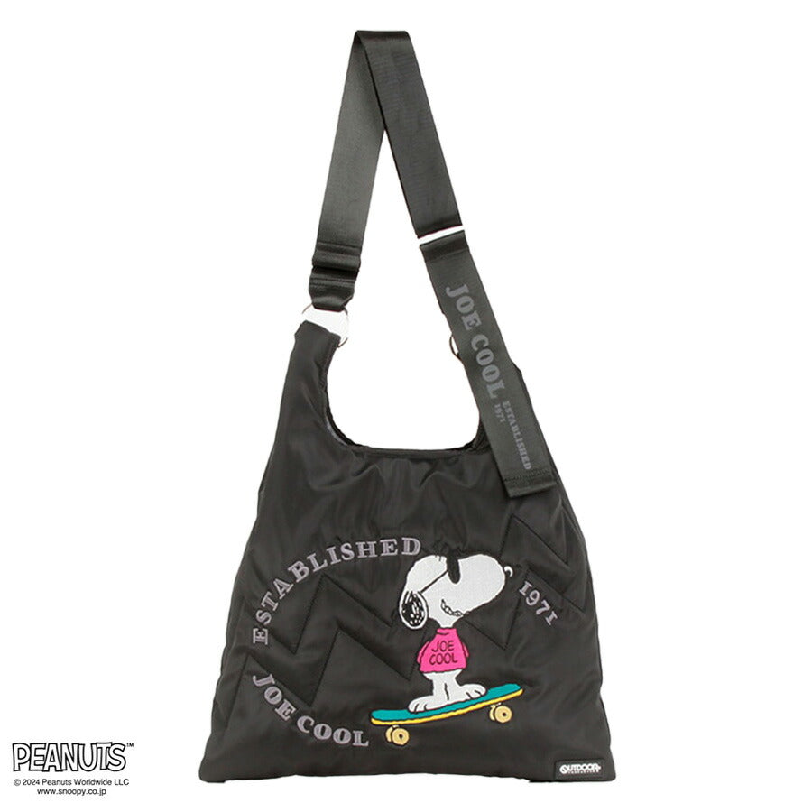 【OUTDOOR PRODUCTS】ODB021 ピーナッツ 2WAYショルダーバッグ レディース かばん 鞄 カバン バッグ アウトドアプロダクツ ブラック ベージュ カーキ ネイビー スヌーピー コラボ 使いやすい 普段使い おしゃれ かわいい