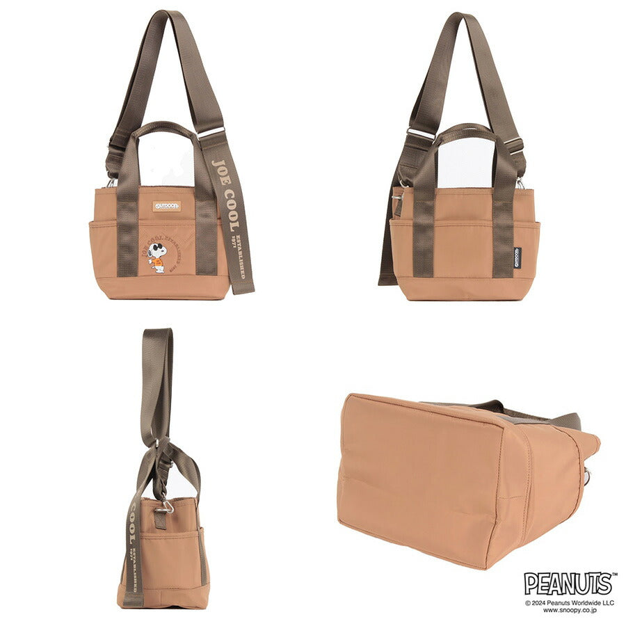 【OUTDOOR PRODUCTS】ODB024 ピーナッツ ミニトートバッグ かばん 鞄 カバン バッグ アウトドアプロダクツ ブラック ベージュ カーキ ネイビー スヌーピー コラボ 使いやすい 普段使い おしゃれ かわいい