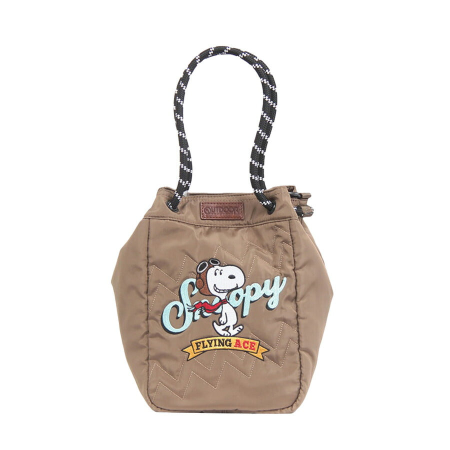 【レターパック配送/時間指定不可】【outdoor products】odb036 ピーナッツ 2WAYトート 斜め掛け かばん キャラクター レディース ギフト プレゼント ブラック