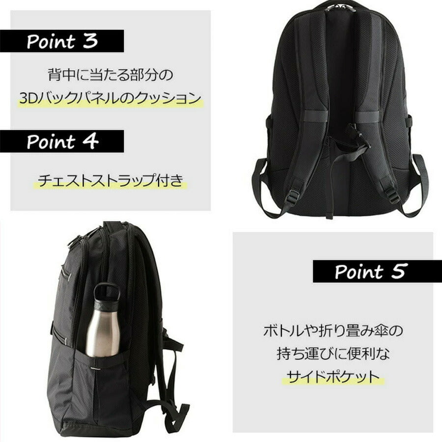 Coleman コールマン OUTBIZ アウトビズ OUTBIZ ACTIVE アウトビズアクティブ リュック デイパック リュックサック デイパック バックパック リサイクルポリエステル メンズ レディース オールシーズン 全2色 ブラック グレー 送料無料 人気