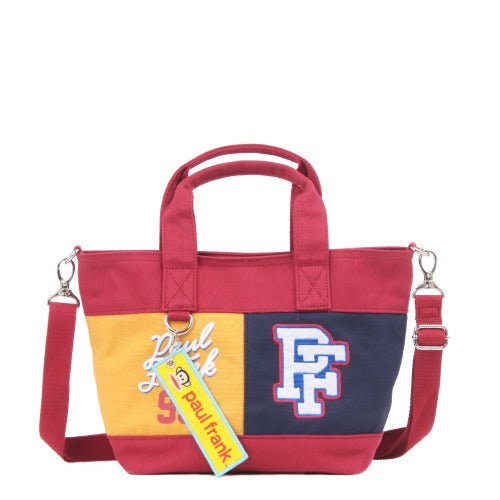 paul frank ポールフランク 2WAY スカジャンモチーフ ミニトート ショルダーバッグ ジュリアス 斜め掛け PFA105 鞄 キャンバス プレゼント ギフト おしゃれ 人気 ギフト ラッピング 送料無料