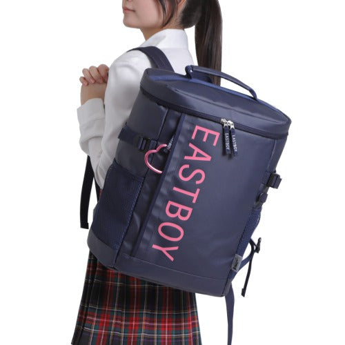 【EASTBOYオリジナルノベルティ付】EASTBOY イーストボーイ サイトシリーズ スクエア型 リュックサック 28L EBY20 デイパック バックパック スクール 通学 大容量 部活 習い事 学生 シンプル 高校生 中学生 おしゃれ かわいい 使いやすい 送料無料
