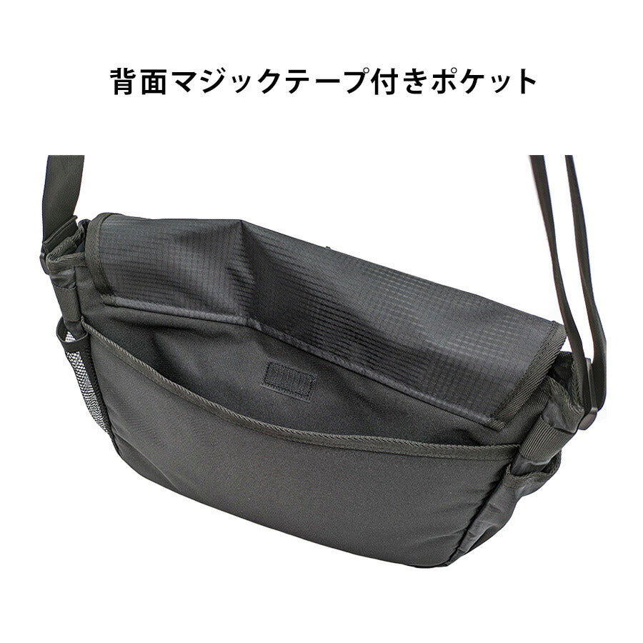 【POLO CHAMPS】 pcr112 フラップショルダー 斜め掛け かばん カバン 鞄 使いやすい 普段使い シンプル カジュアル メンズ 父の日 ギフト プレゼント ブラック