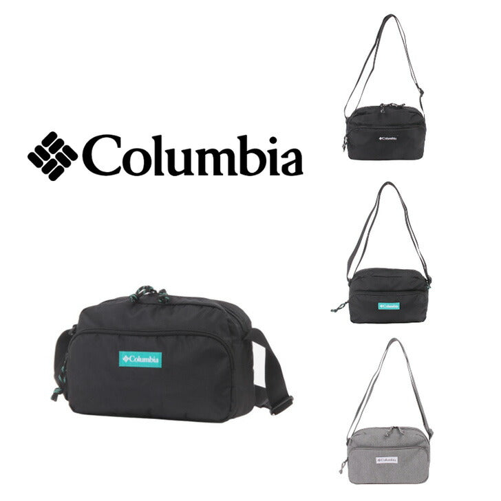 【レターパック配送/時間指定不可】Columbia コロンビア ショルダーバッグ PU8145 Steven Cart Mini Shoulder 横型 ミニショルダー ブラック グリーン グレー オムニシールド 撥水 普段使い アウトドア 公園 キャンプ 買い物 タウンユース 学生 大人 プレゼント 男性 女性