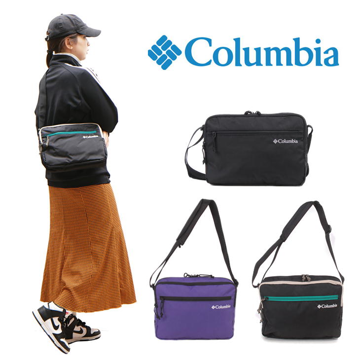 Columbia コロンビア ショルダーバッグ PU8363 斜め掛け カバン メンズ レディース 撥水 アウトドア 旅行 フェス デイリー使い 自転車 キャンプ 学生 軽量 おしゃれ 人気