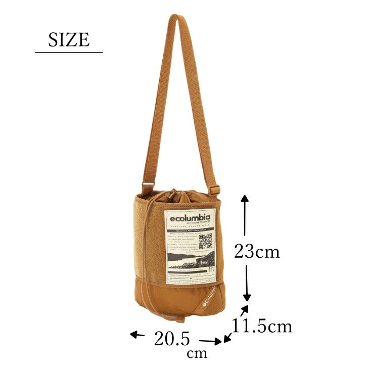 【正規取扱店】Columbia コロンビア PU8573 4L Bait Valley Shoulder ベイトバレーショルダー THEATRE PRODUCTS ディレクション サステナブル はっ水 オムニシールド リサイクルナイロン ecolumbia デイリーユース キャンプ