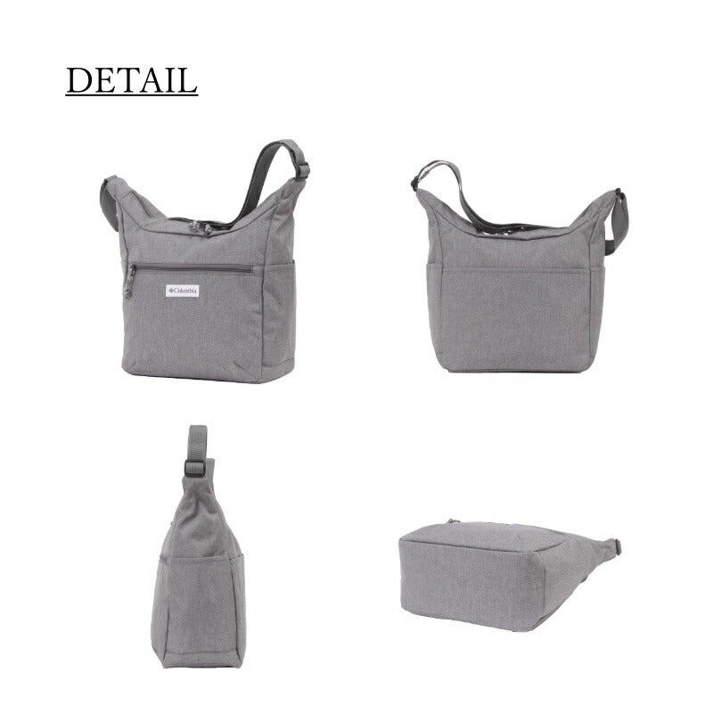 Columbia コロンビア ショルダーバッグ PU8582 Steven Cart Mini Shoulder 舟型 ショルダー 斜め掛け ブラック グリーン グレー オムニシールド 撥水 普段使い アウトドア キャンプ 買い物 タウンユース 学生 大人 プレゼント 通勤 通学