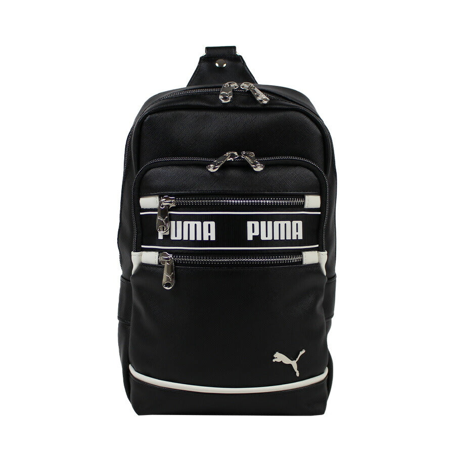 【PUMA】j20364 インタープレイ ワンショルダー 斜め掛け かばん メンズ 使いやすい シンプル ギフト ブラック