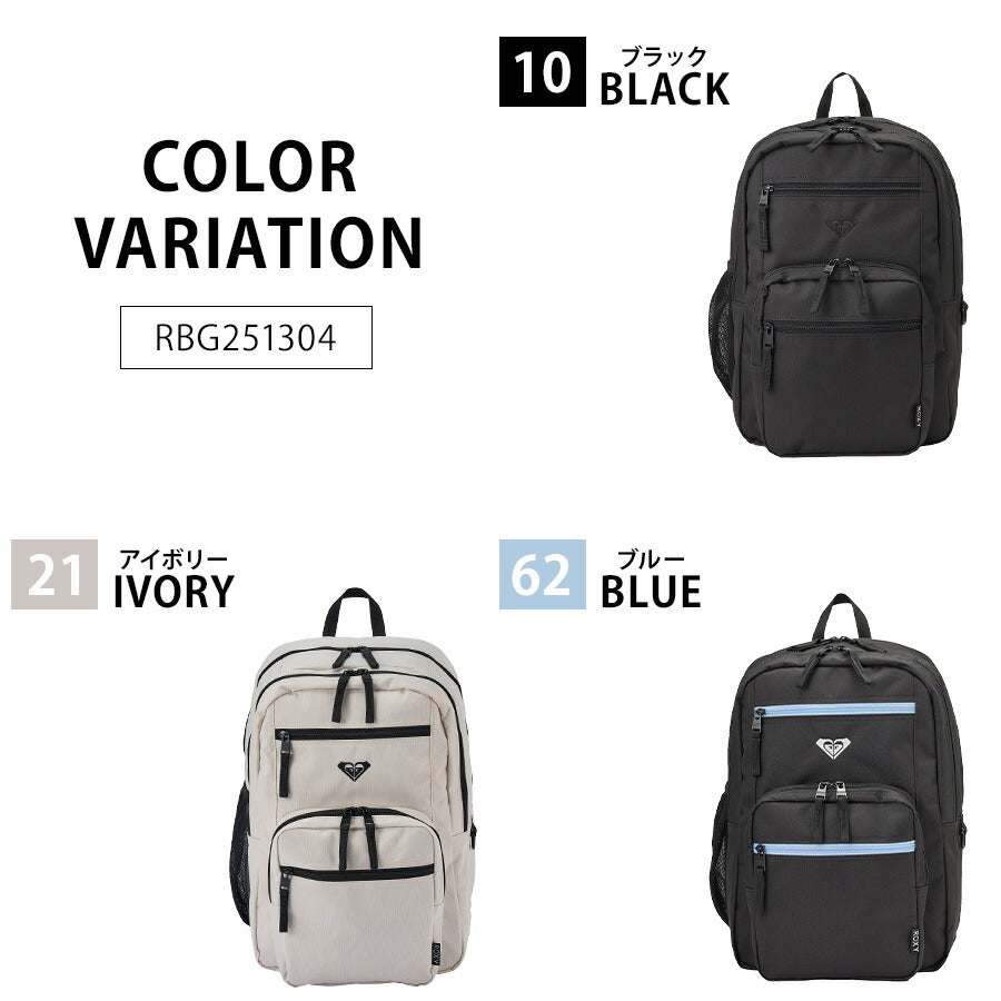 【ROXY】 リュック 大容量 rbg251304 デイパック 32L リュックサック かばん バッグ 通学 部活 中高生 おしゃれ ユニセックス ギフト プレゼント ブラック