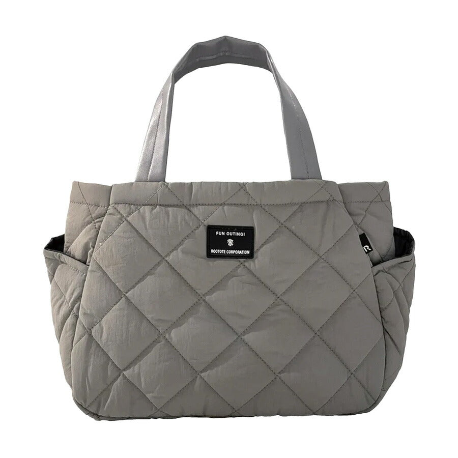 【ROOTOTE】 1332 LT.デリ.パルーティ.Quilt- C トートバッグ 通勤 仕事 軽量 手持ち 仕切り付き 撥水 レディース おしゃれ かわいい プレゼント ブラック