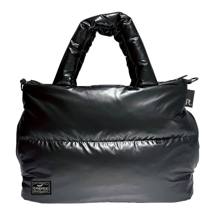 【ROOTOTE】 1470 LT.フェザールーデリ.カラーB トートバッグ 手持ち 軽量 シンプル レディース おしゃれ かわいい お出かけ プレゼント ギフト ブラック