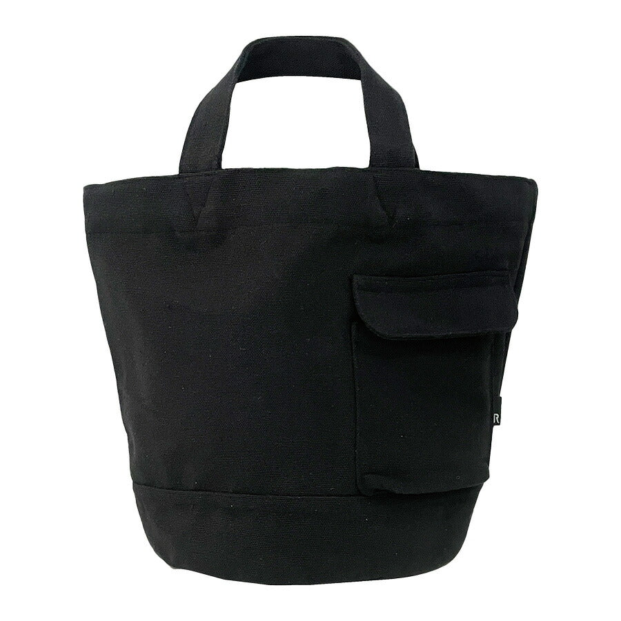 【ROOTOTE】 3065 SN.デリ.リサイクルコットン-B トートバッグ 縦型 手持ち 軽量 シンプル レディース おしゃれ かわいい お出かけ プレゼント ギフト ブラック