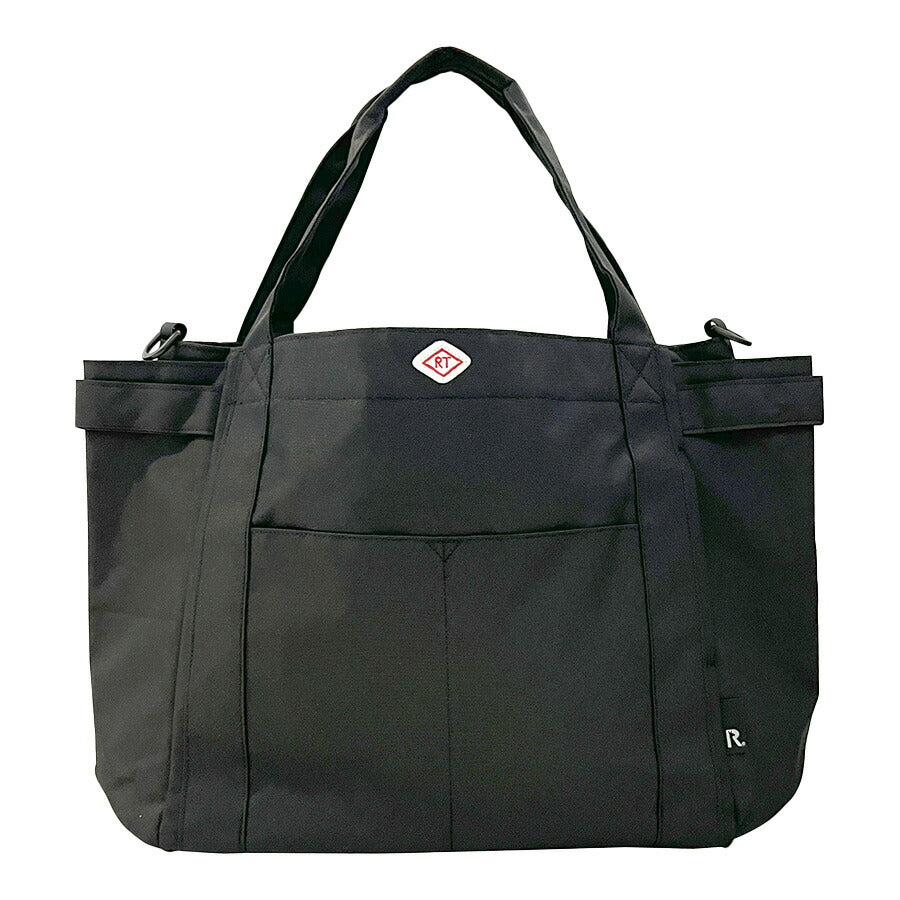 【ROOTOTE】 3157 SN.ミディアムポケッツーD トートバッグ 撥水 手持ち 軽量 シンプル レディース おしゃれ かわいい お出かけ プレゼント ギフト ブラック