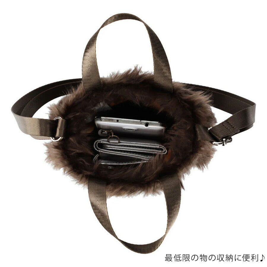 【クリックポスト/時間指定不可】【ROOTOTE】3616 EU.BR.2way.クリプデット-E 斜め掛け かばん 使いやすい かわいい キャラクター レディース ギフト ブラック