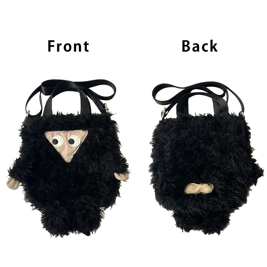 【クリックポスト/時間指定不可】【ROOTOTE】3616 EU.BR.2way.クリプデット-E 斜め掛け かばん 使いやすい かわいい キャラクター レディース ギフト ブラック