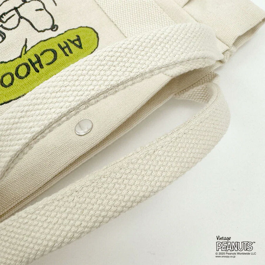 【レターパック配送/時間指定不可】【ROOTOTE】 8384 IP.デリ.ピーナッツ-0A ミニトート 使いやすい スヌーピー キャラクター レディース ギフト アイボリー