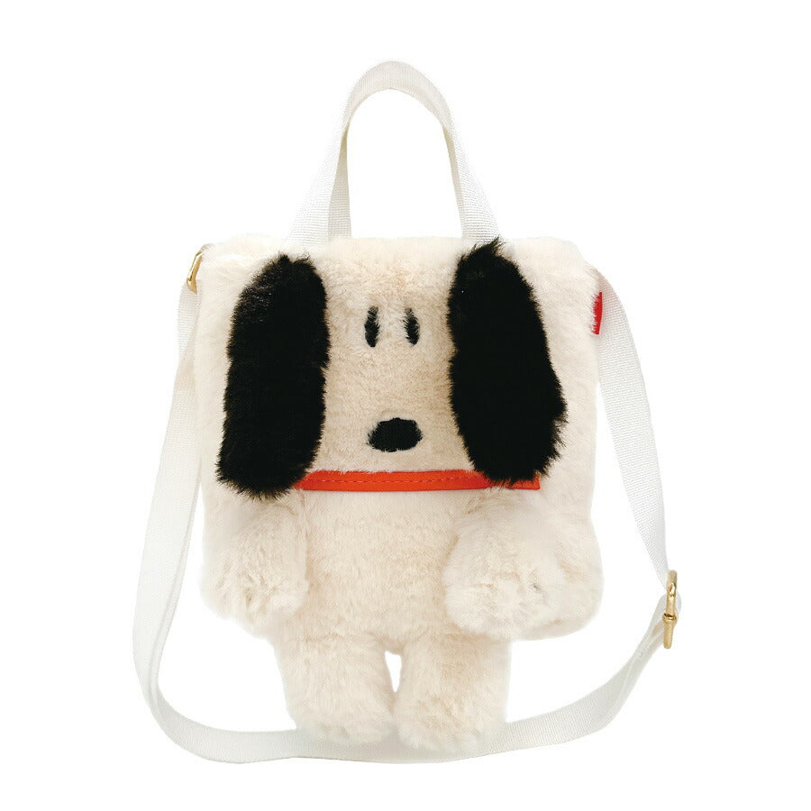 【クリックポスト/時間指定不可】【ROOTOTE】8399 IP.BR.クリプティッドPNTS-9W 斜め掛け スヌーピー かわいい 使いやすい レディース ギフト アイボリー