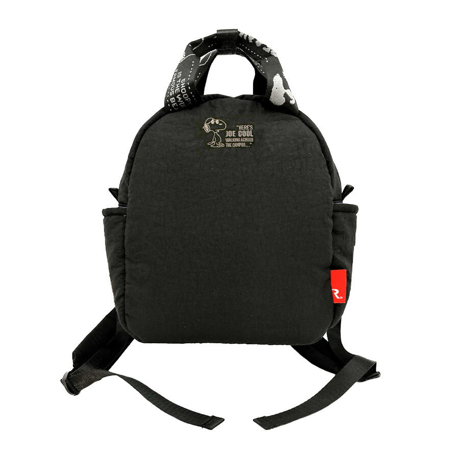 【ROOTOTE】8453 IP.BR.CeoPadded.Peanuts-0S リュック スヌーピー かわいい 普段使い レディース ギフト ブラック