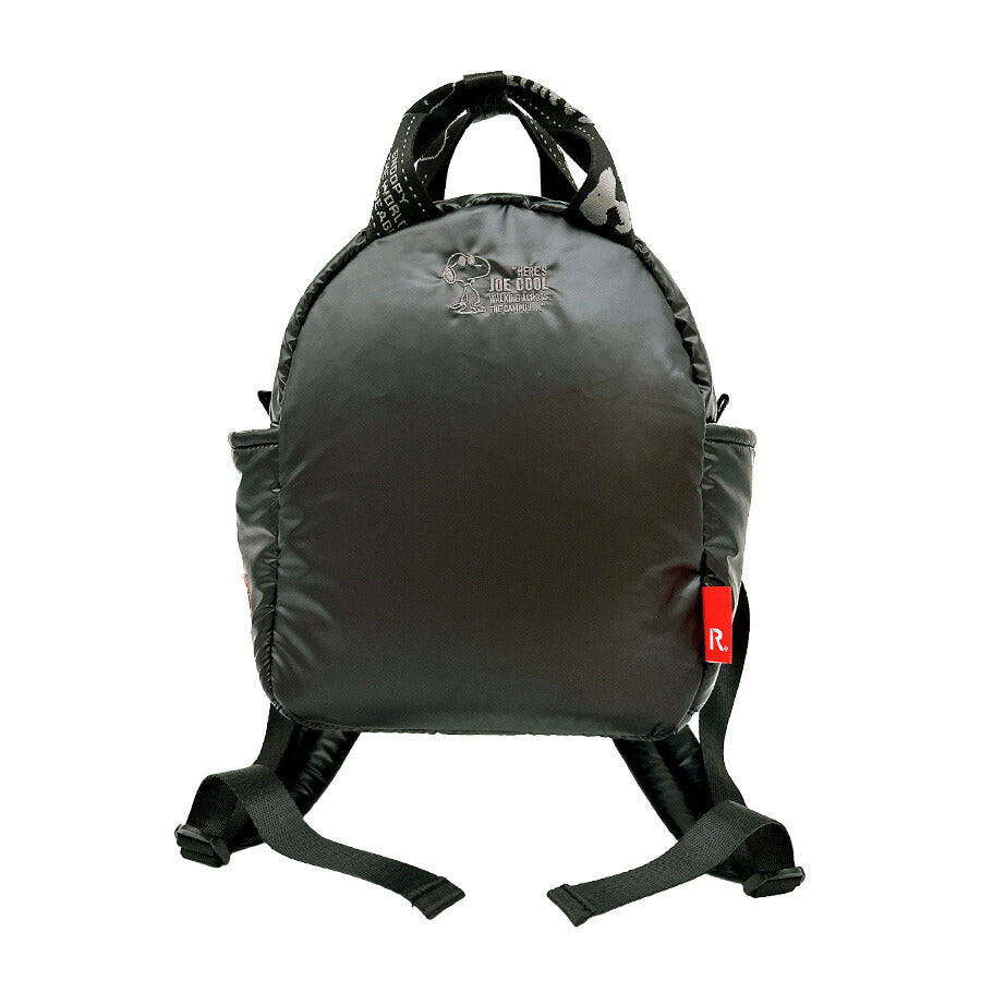 【ROOTOTE】8453 IP.BR.CeoPadded.Peanuts-0S リュック スヌーピー かわいい 普段使い レディース ギフト ブラック