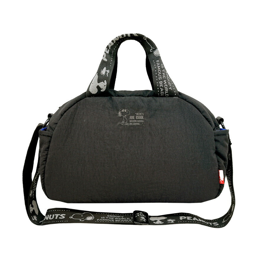 【レターパック配送/時間指定不可】【ROOTOTE】8455 IP.デリ.Padded.Peanuts-0S 斜め掛け ボストン ショルダー スヌーピー かわいい レディース ギフト ブラック