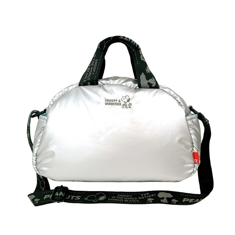 【レターパック配送/時間指定不可】【ROOTOTE】8455 IP.デリ.Padded.Peanuts-0S 斜め掛け ボストン ショルダー スヌーピー かわいい レディース ギフト ブラック