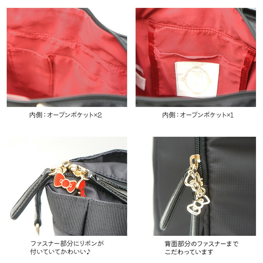 【SWANY】D402 M18 ハローキティ 近沢レース コラボ キャリー スワニー お買い物 旅行 ショッピング 12L 4輪 ストッパー 取り外し可能 キティちゃん ハローキティ かわいい おしゃれ レース 総柄 プレゼント ギフト 母の日 敬老の日 誕生日