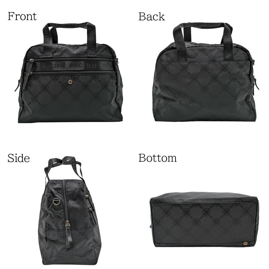 【SCHOZON】11-2011 リエート 2WAYボストン レディース かばん 鞄 カバン バッグ 手持ち 斜め掛け ショゾン ブラック グレージュ ネイビー 旅行 使いやすい 軽量 おしゃれ プレゼント ギフト 日本製