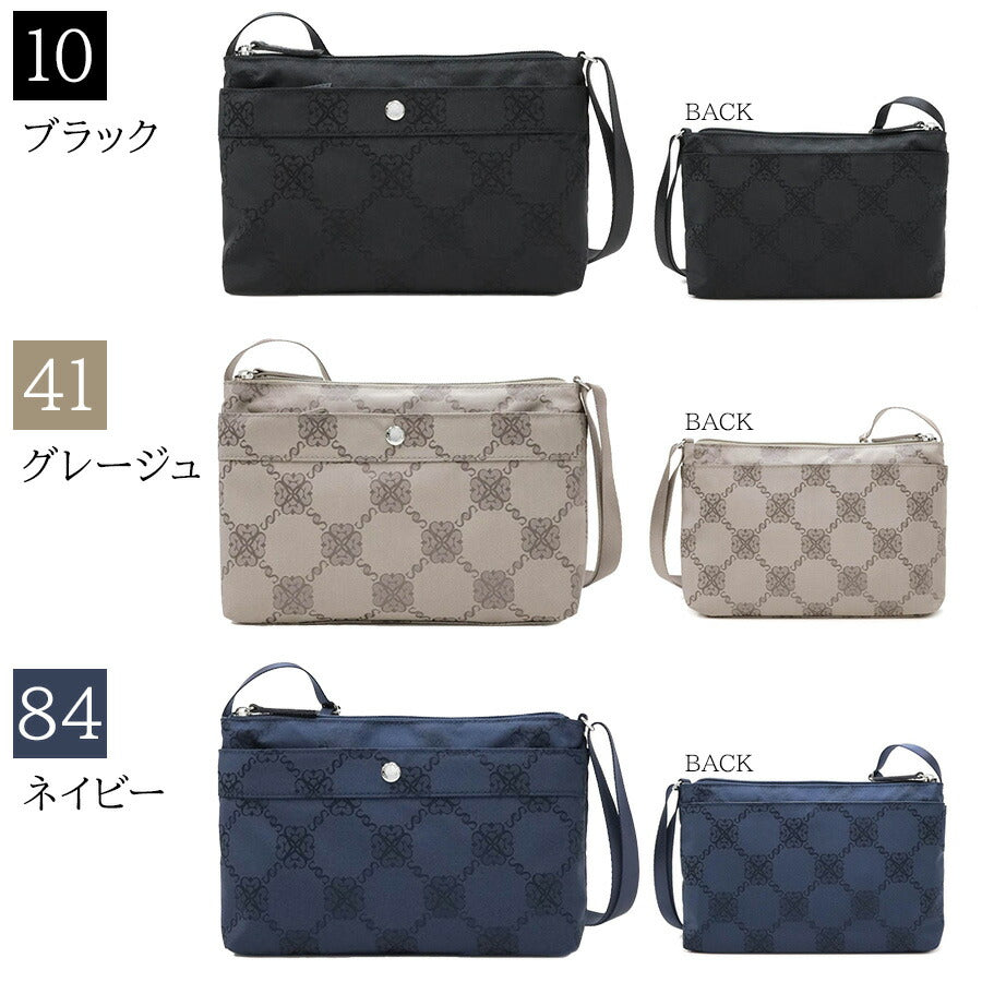 【クリックポスト/時間指定不可】【SCHOZON】11-2014 リエート ショルダーバッグ 斜め掛け かばん 日本製 レディース ギフト プレゼント ブラック 母の日