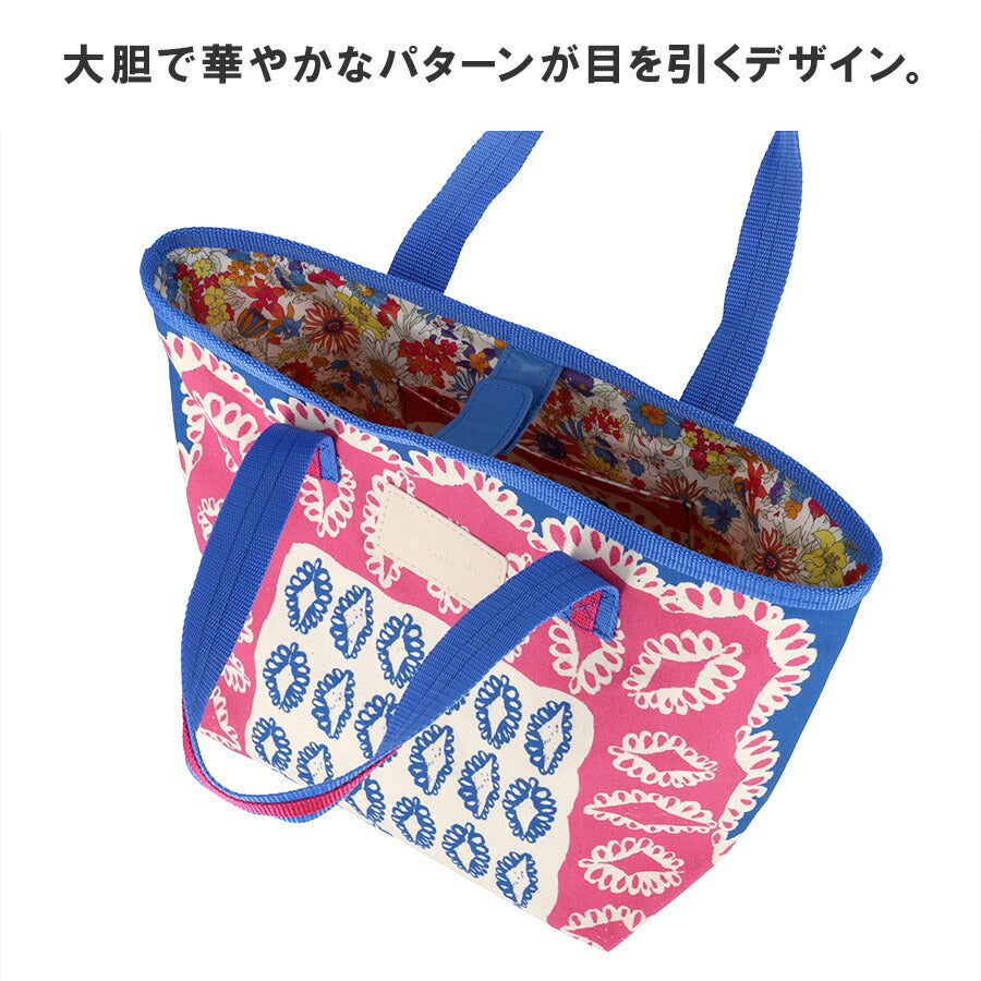 【レターパック配送/時間指定不可】【tsumori chisato CARRY】 50855 ダイヤモンドフラワートートバッグM 手持ち 日本製 レディース 母の日 ギフト ブラック