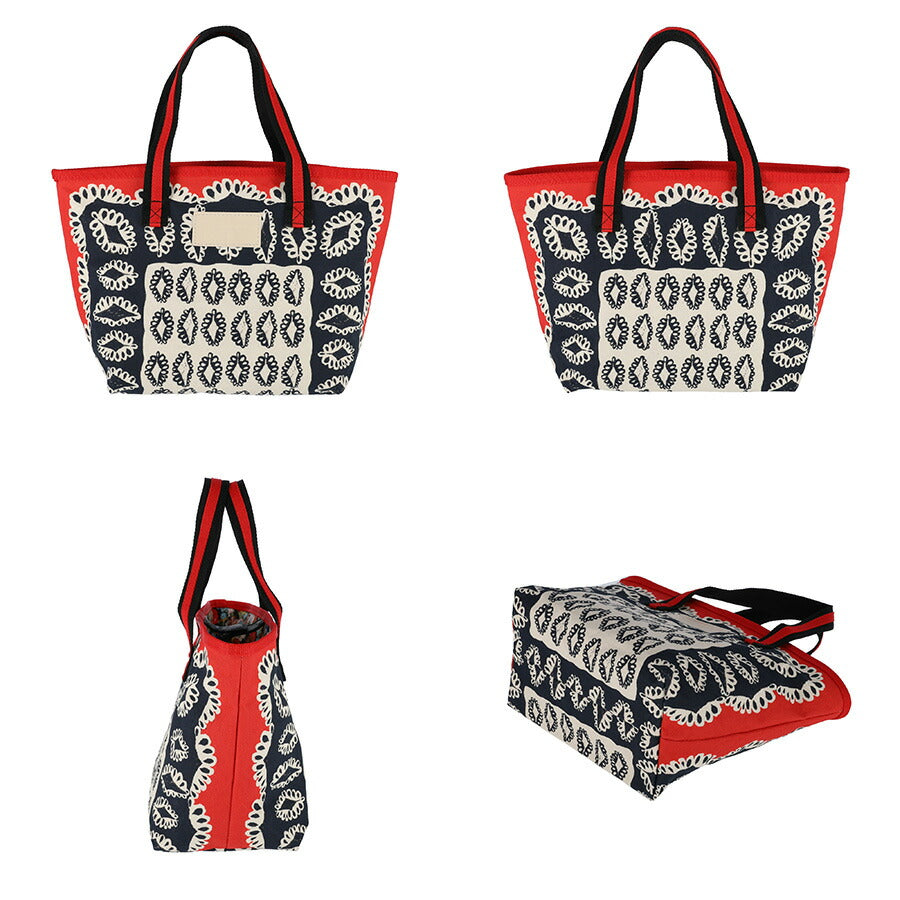 【レターパック配送/時間指定不可】【tsumori chisato CARRY】 50855 ダイヤモンドフラワートートバッグM 手持ち 日本製 レディース 母の日 ギフト ブラック