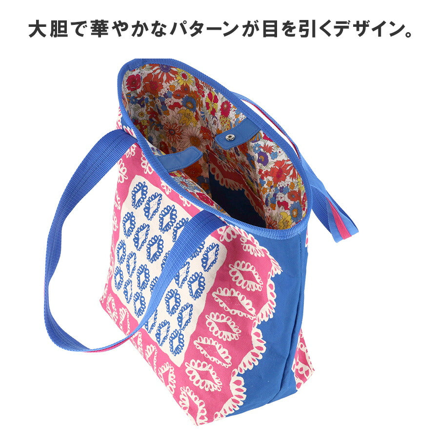 【tsumori chisato CARRY】 50856 ダイヤモンドフラワートートバッグL 手持ち 日本製 かばん おしゃれ かわいい レディース 母の日 敬老の日 ギフト ブラック