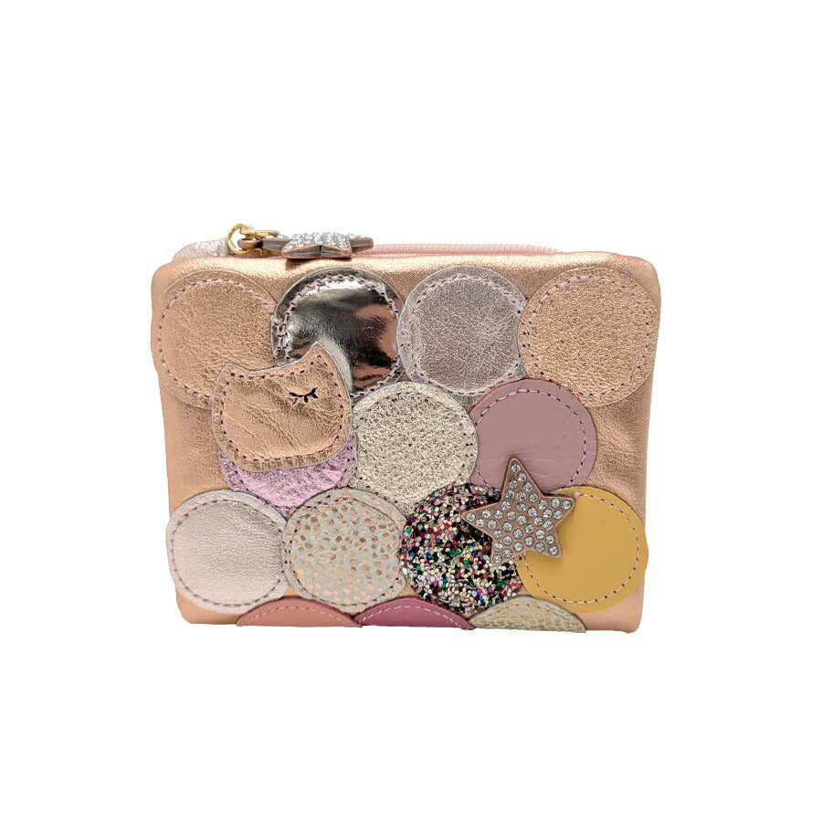 【tsumori chisato CARRY】57095 シンマルチドット 折り財布 財布 さいふ サイフ ウォレット 日本製 普段使い レディース ギフト プレゼント ブラック 母の日