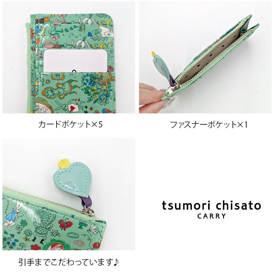 【tsumori tisato CARRY】57800 フシギノクニ フラグメントケース ウォレット 使いやすい 日本製 レディース ギフト プレゼント 母の日 敬老の日 ブラック