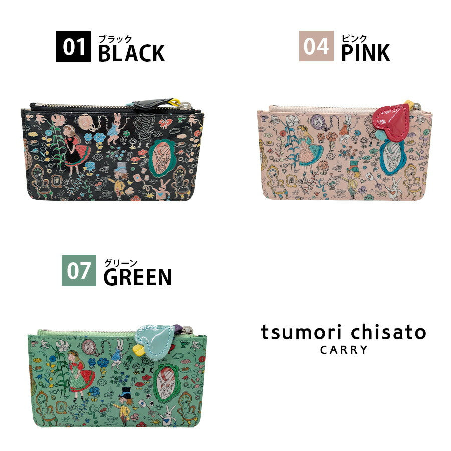 【tsumori tisato CARRY】57800 フシギノクニ フラグメントケース ウォレット 使いやすい 日本製 レディース ギフト プレゼント 母の日 敬老の日 ブラック