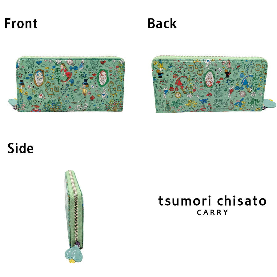 【tsumori tisato CARRY】57802 フシギノクニ 長財布 ウォレット 使いやすい 普段使い 日本製 レディース ギフト プレゼント 母の日 敬老の日 ブラック