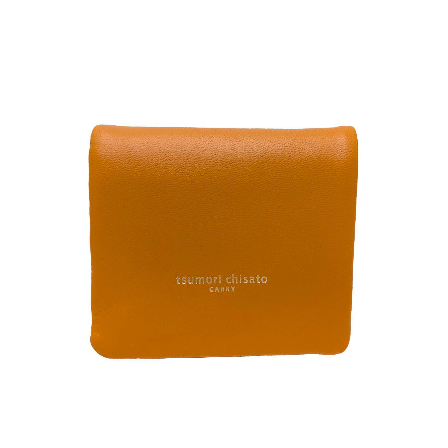 【tsumori chisato CARRY】57810 ソフトラム 折り財布 財布 さいふ サイフ ウォレット 使いやすい 普段使い レディース ギフト プレゼント ネイビー 母の日