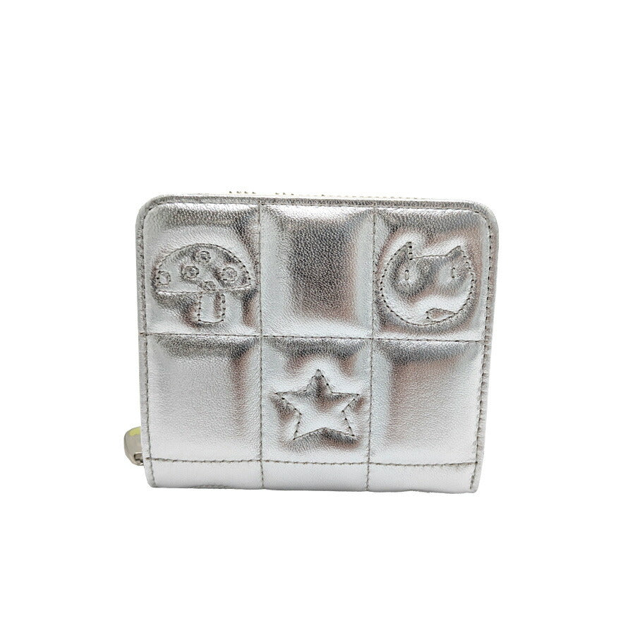 【tsumori chisato CARRY】57821 ネコキルティング 折り財布 財布 さいふ サイフ ウォレット 日本製 普段使い レディース ギフト プレゼント ブラック 母の日