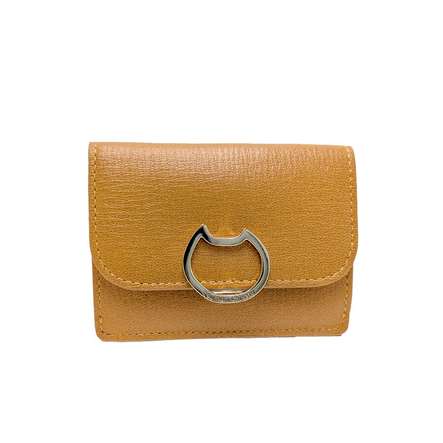 【tsumori chisato CARRY】57825 ネコオコシ 折り財布 財布 さいふ サイフ ウォレット 使いやすい 普段使い レディース ギフト プレゼント ブラック 母の日