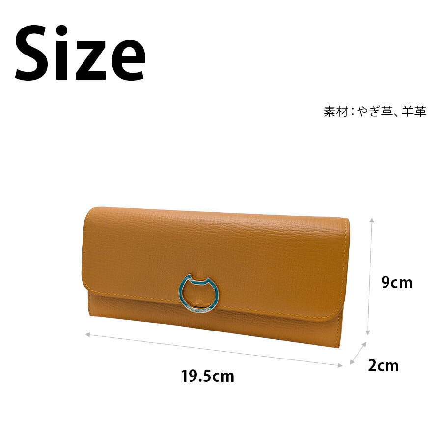 【tsumori chisato CARRY】57827 ネコオコシ 長財布 財布 さいふ サイフ ウォレット 使いやすい 普段使い レディース ギフト プレゼント ブラック 母の日
