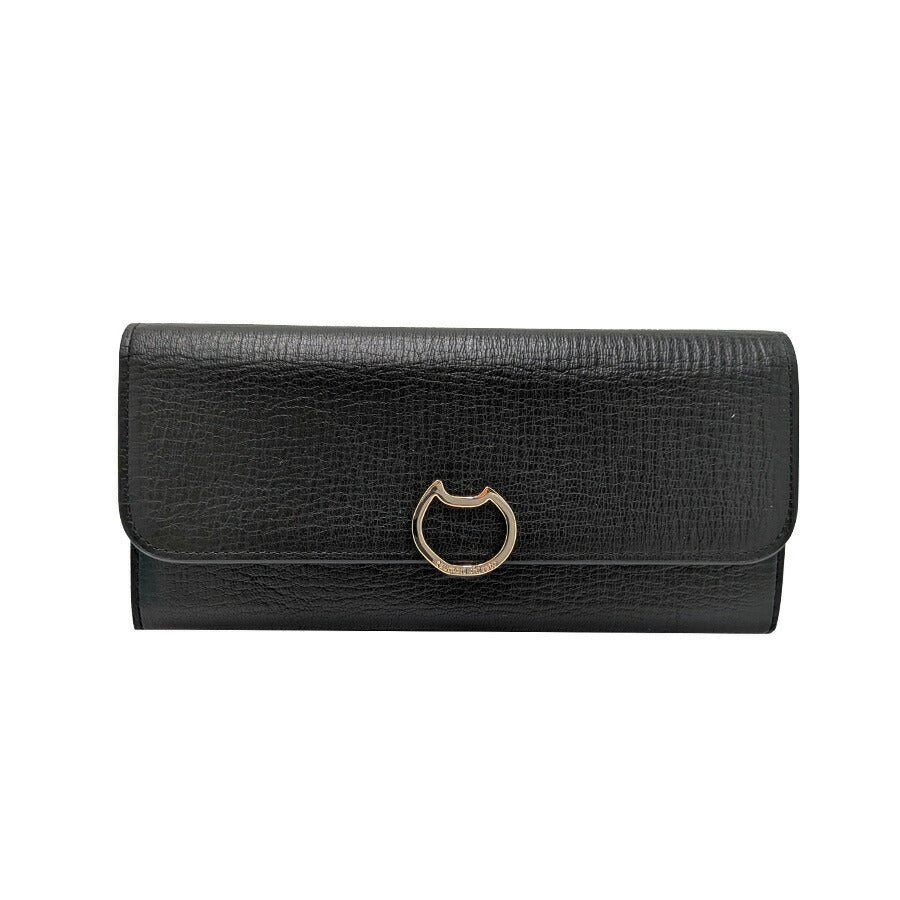 【tsumori chisato CARRY】57827 ネコオコシ 長財布 財布 さいふ サイフ ウォレット 使いやすい 普段使い レディース ギフト プレゼント ブラック 母の日