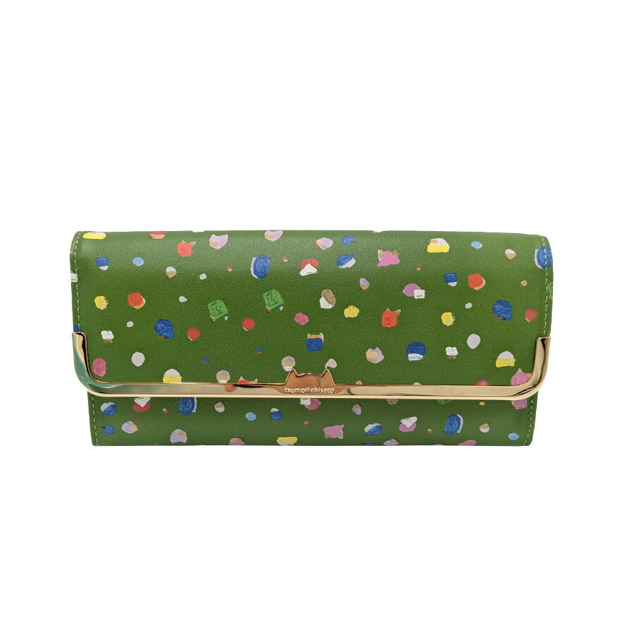 tsumori chisato CARRY 57932 てんてん 長財布 財布 さいふ サイフ ウォレット 普段使い 使いやすい 羊革 レディース プレゼント ギフト ブラック 日本製